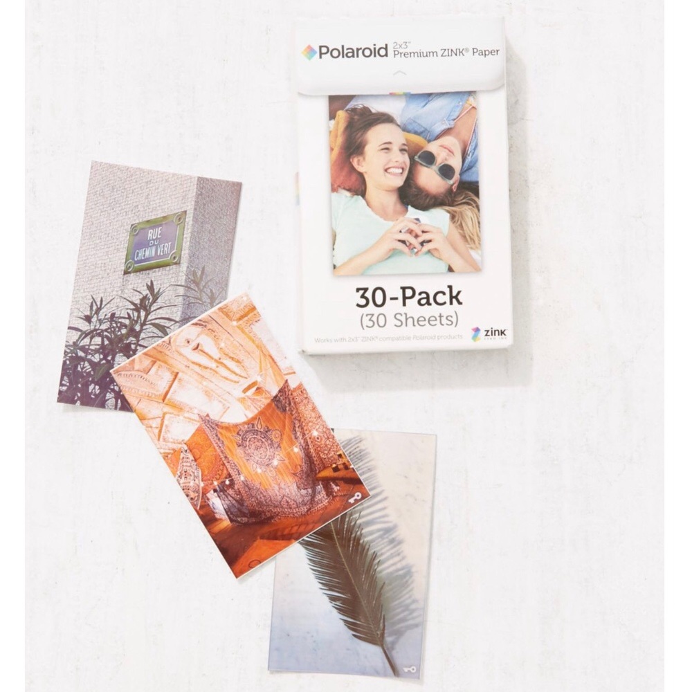 Polaroid Instant Zinc 2x3 Sticker Film